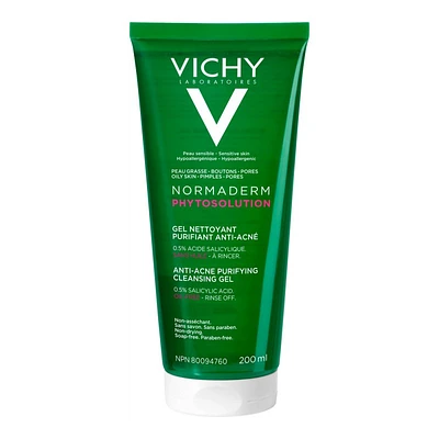 Vichy Normaderm Phytosolution Anti-acne Purifying Gel Cleanser - 200ml
