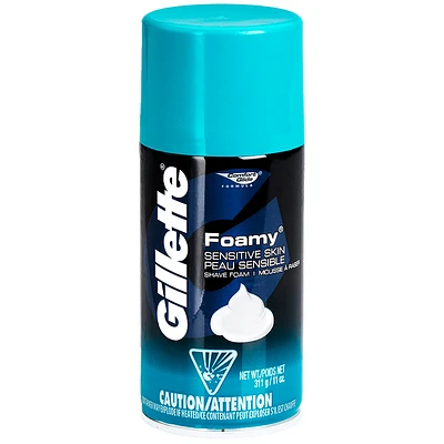 Gillette Foamy Shaving Cream - Sensitive Skin - 311g