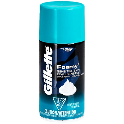 Gillette Foamy Shaving Cream - Sensitive Skin - 311g 