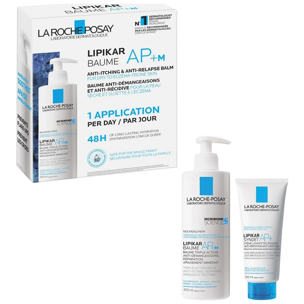 La Roche-Posay Lipikar AP+M Balm Kit