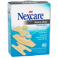 3M Nexcare Heavy Duty Fabric Bandages - 40s