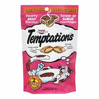 Whiskas Temptations Treats for Cats - Hearty Beef - 85g