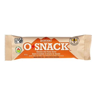 Hornby Organic OSnack Chocolate Chip Peanut Butter - 45g