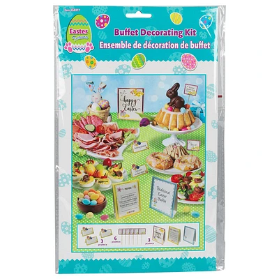 Easter Buffet Decorating Kit - Assorted - 12 pack