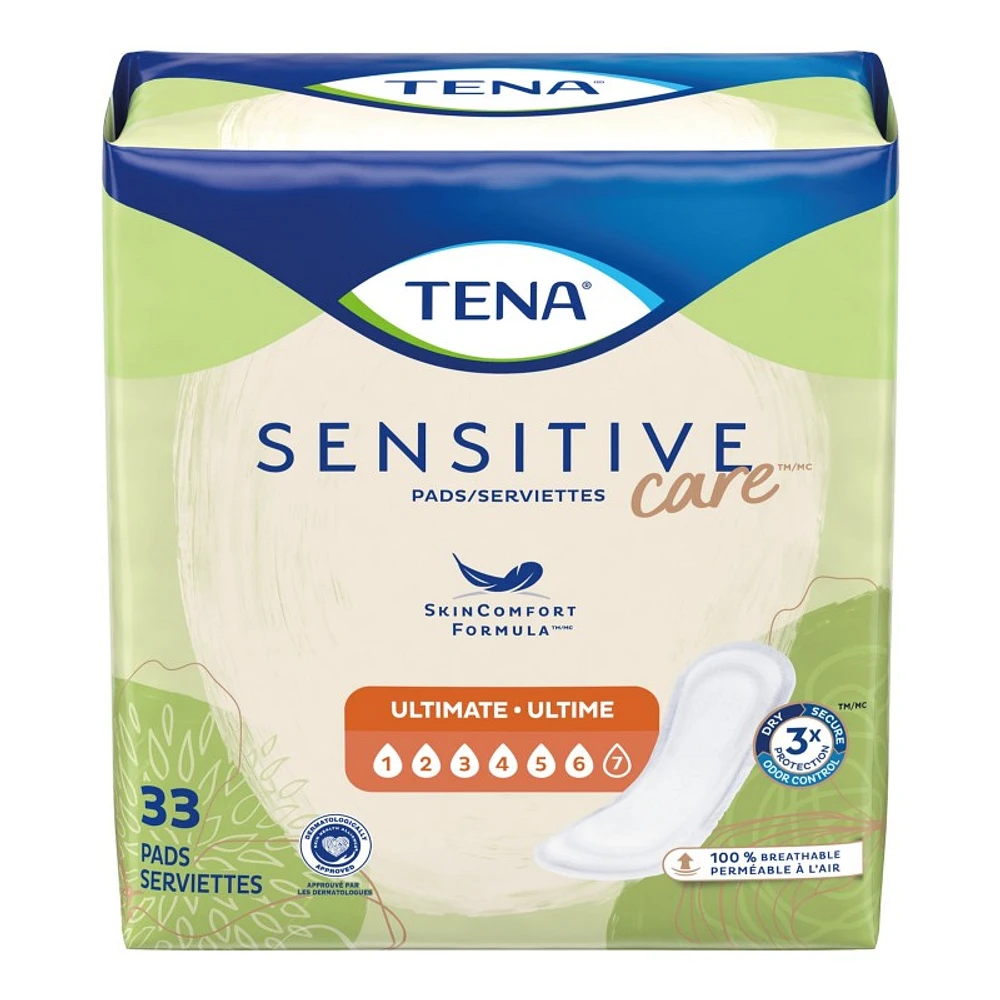 TENA Sensitive Care Pads - Ultimate - 33s