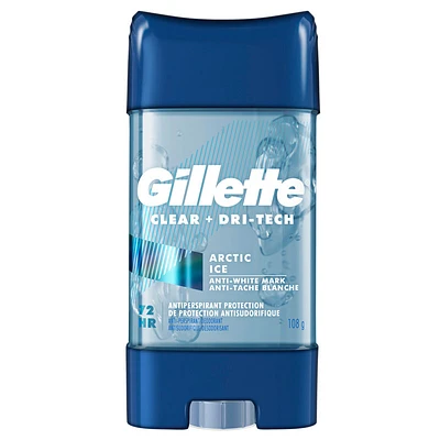 Gillette Clear Gel Scent XTend Technology Antiperspirant  - Artic Ice - 108g