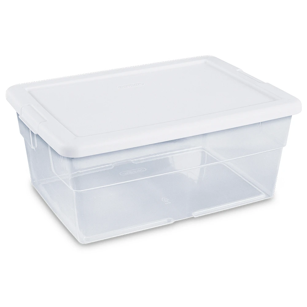 Sterilite Storage Box - Clear - 15.1L