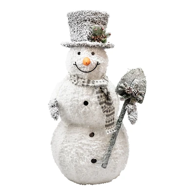 Danson Decor Decorative Figurine - 1.2m - Frosted Snowman