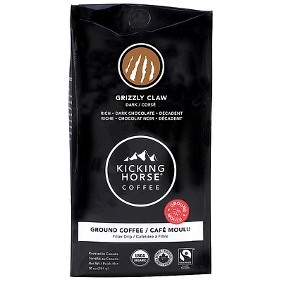 Kicking Horse Coffee - Grizzly Claw - Ground Coffee - 284g