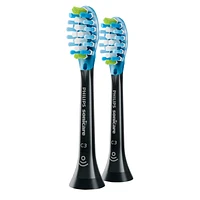 Philips Sonicare Premium Plaque Control Tooth Brush Heads - Black - HX9042/95