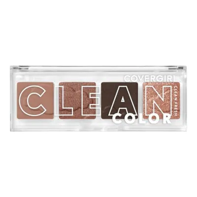 COVERGIRL Clean Fresh Clean Color Eyeshadow Palette - 4 colors