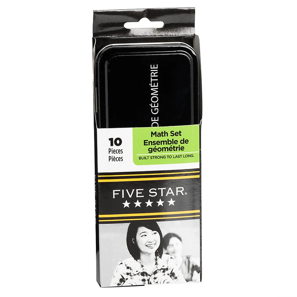 Five Star Math Set - 10 piece