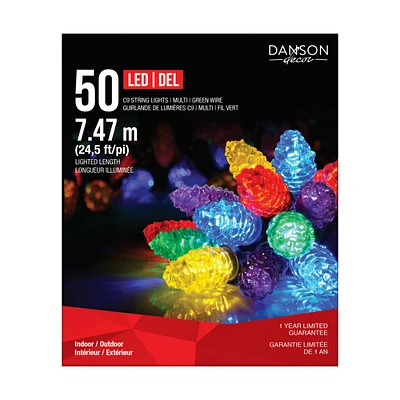 Danson Decor LED String Lights - Multicolor - 7.47m - 50 Lights