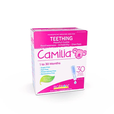 Boiron Camilia Teething Pain Relief - 30 x 1ml