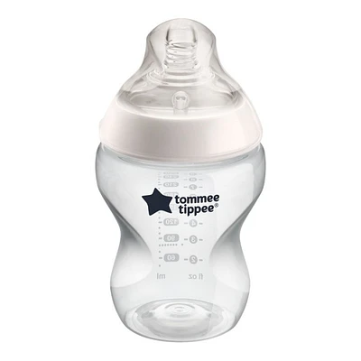 Tommee Tippee Closer to Nature Baby Bottle - Clear - 260ml