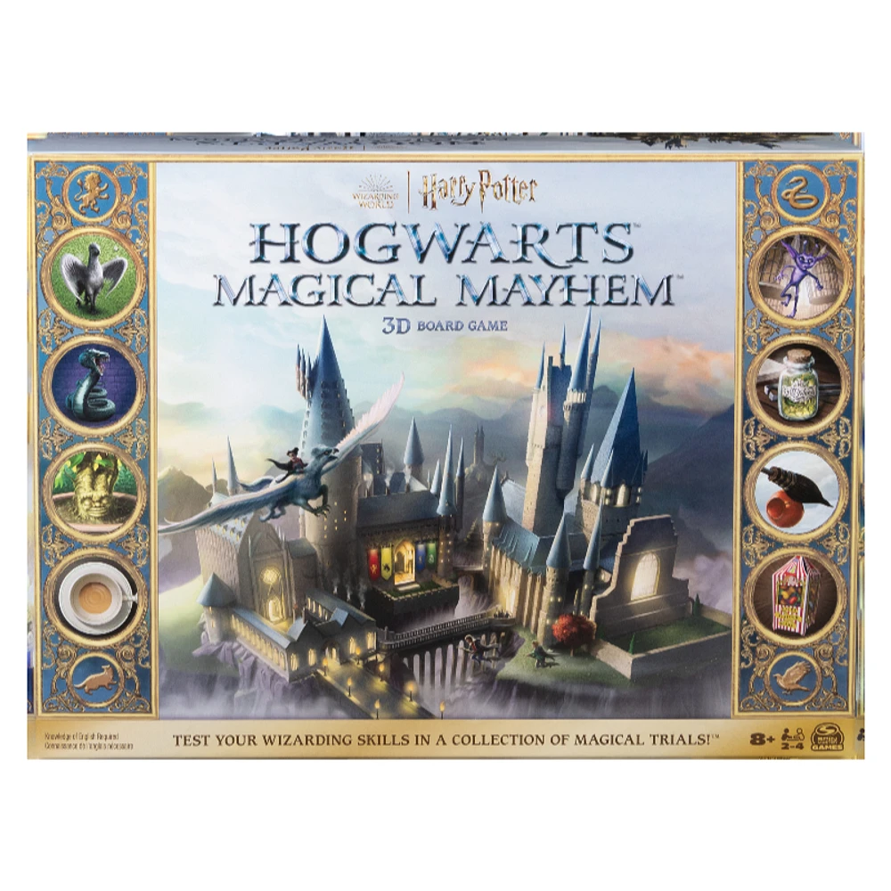 Harry Potter Hogwarts Magical Mayhem - 3D Board Game