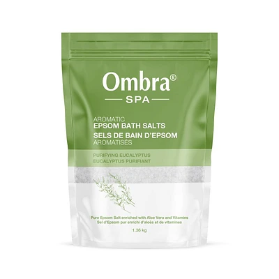 Ombra SPA Aromatic Epsom Bath Salts - Purifying Eucalyptus - 1.36kg