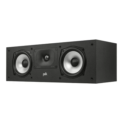 Polk High-Resolution Center Channel Speaker - Black - Monitor XT30