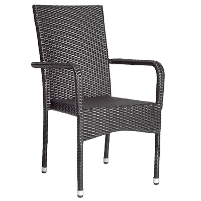 Collection by London Drugs Wicker Chair - Black