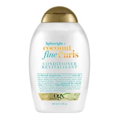 OGX Lightweight + Coconut Fine Curls Conditioner - 385ml