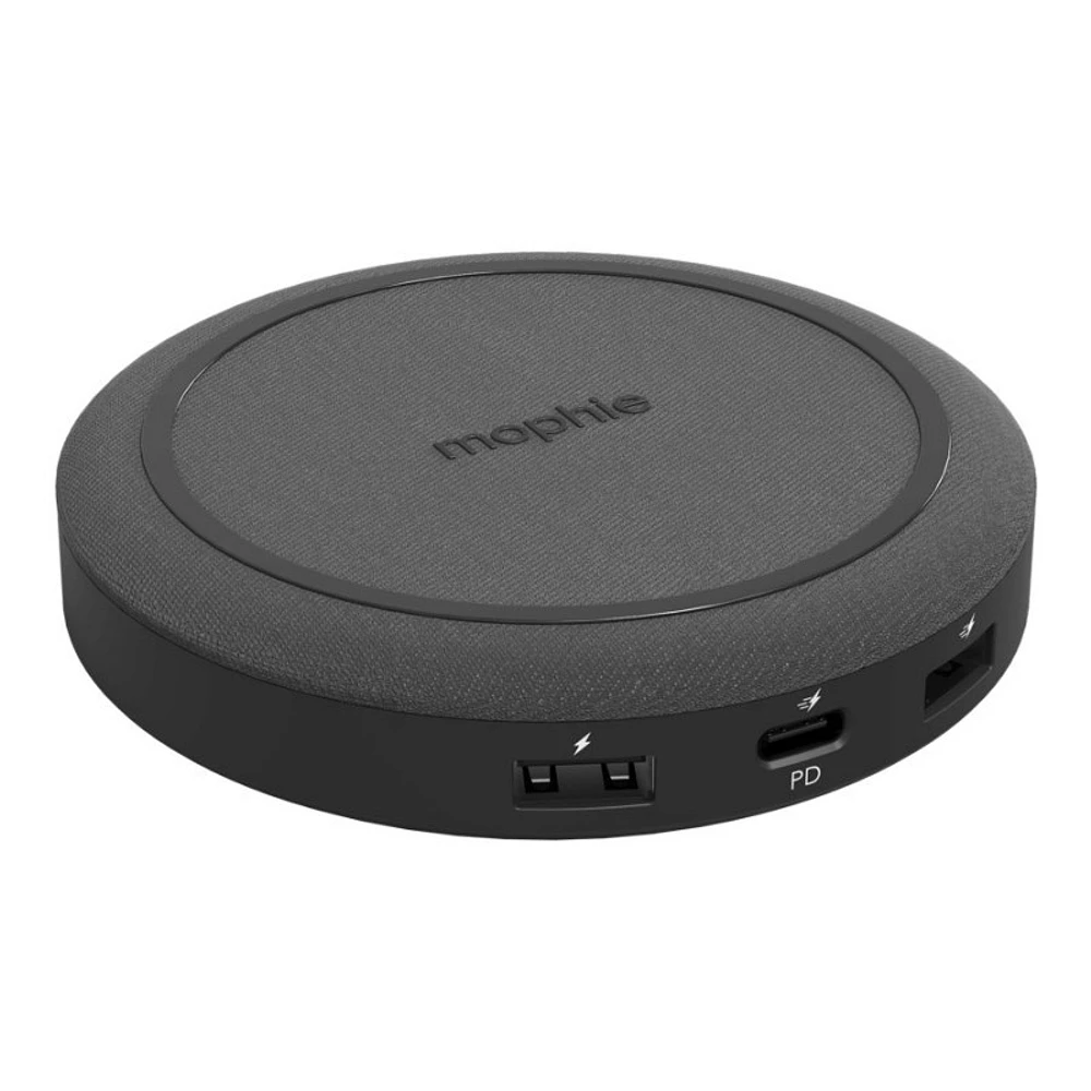 Mophie Universal Wireless Charging Hub - Black - 401307463