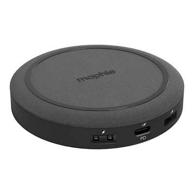 Mophie Universal Wireless Charging Hub - Black - 401307463