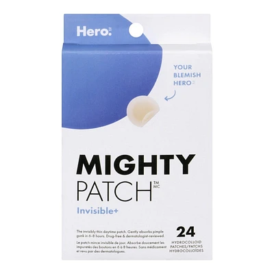 Hero Mighty Patch Invisible+ Acne Patches - 24's