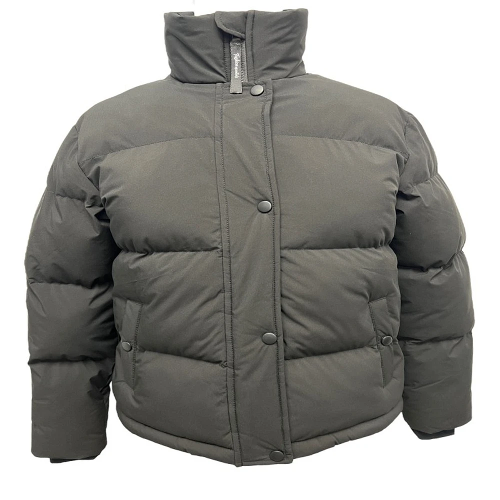 A. Steele Puffer Jacket With Hood - S-XL - Black