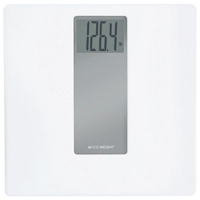 Accuweight Digital Scale - White - 400LB