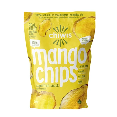 Chiwis Chips Superfruit Snacks - Mango - 50g