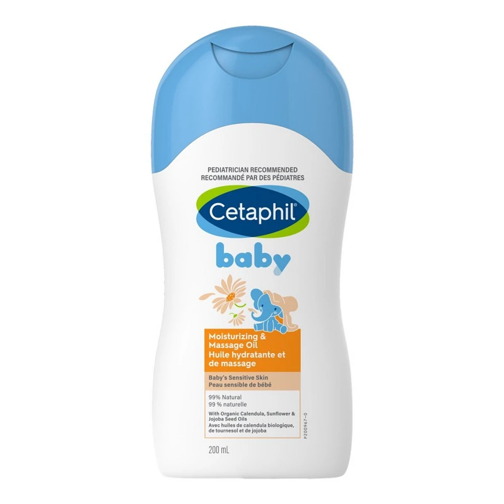 Cetaphil Baby Moisturizing and Massage Oil - 200ml