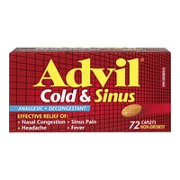 Advil Cold & Sinus Caplets