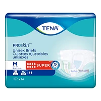 TENA Proskin Unisex Brief for Incontinence - Super - Medium - 14s