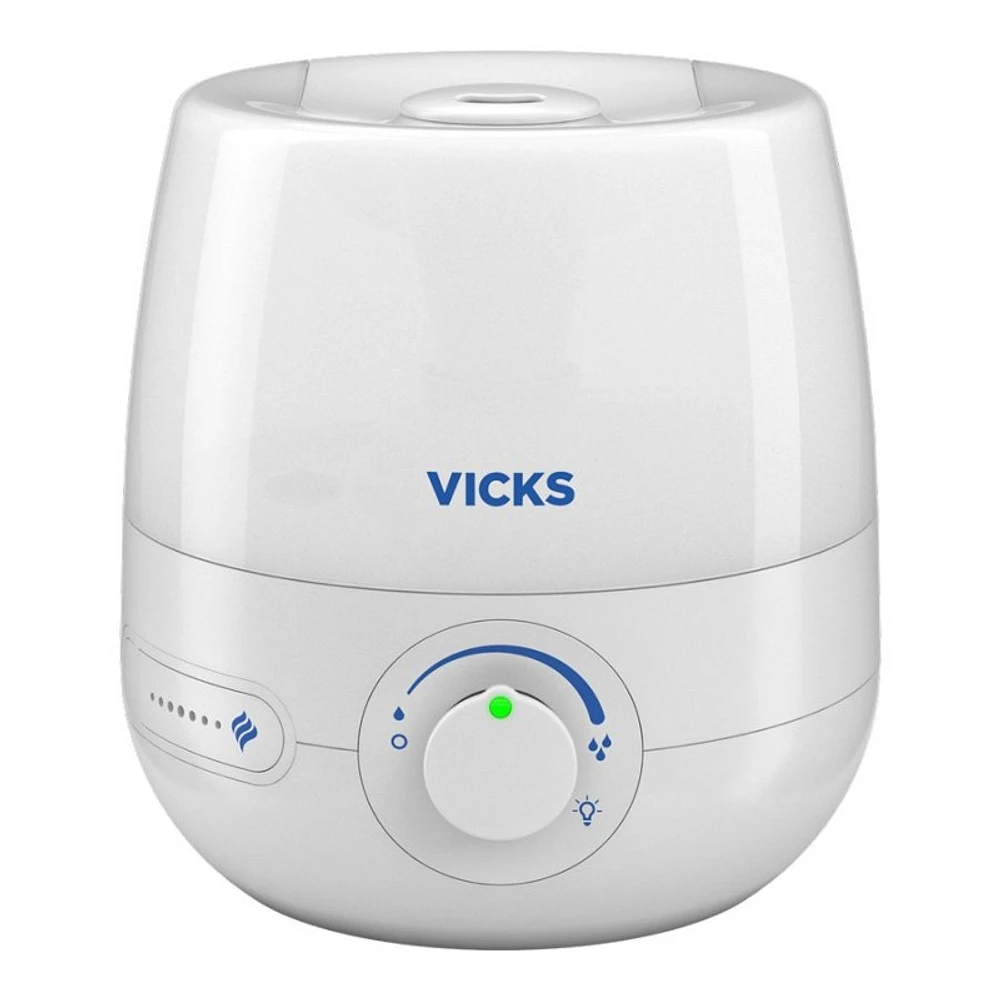Vicks NaturalCare Table Top Aromatherapy Diffuser/Humidifier - White - VUL530C