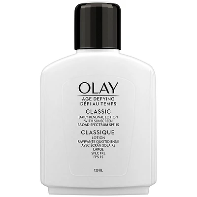Olay Age Defying Classic Daily Renewal Lotion - SPF15 - 120ml