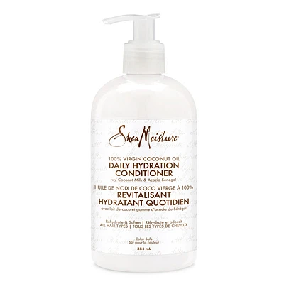 SheaMoisture 100% Virgin Coconut Oil Daily Hydration Conditioner - 384ml