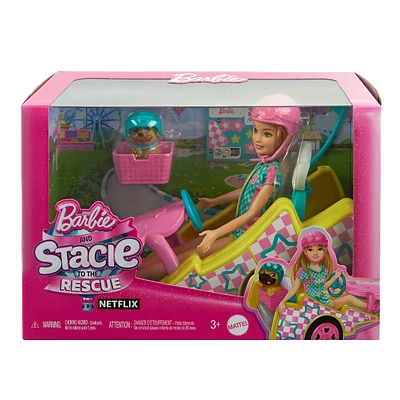 Barbie And Stacie To The Rescue Go Kart Set