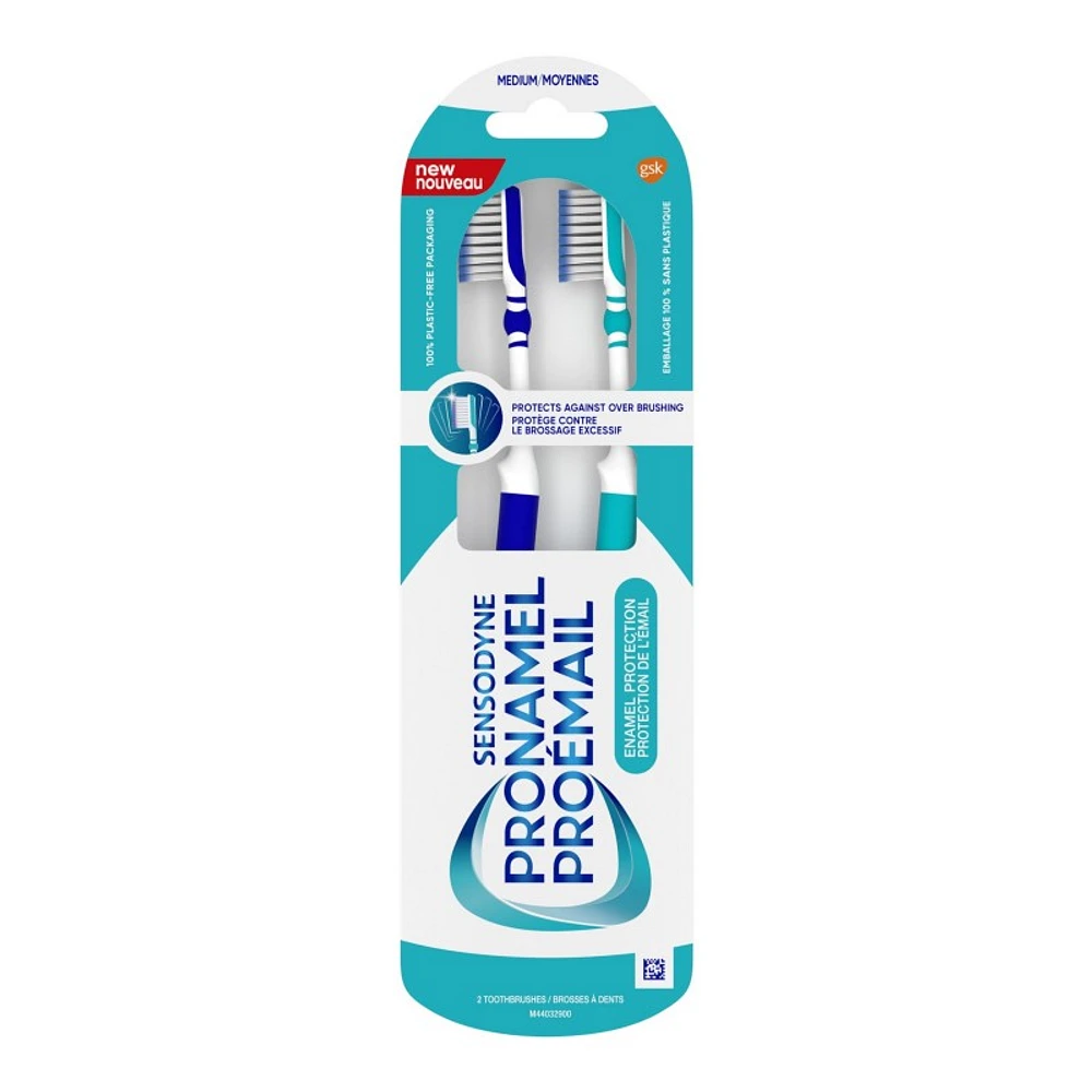 Sensodyne Pronamel Toothbrush - Medium - 2's