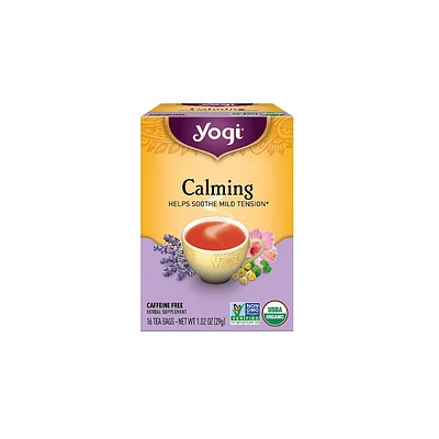 Yogi Caffeine Free Herbal Tea Bags - Calming - 16s
