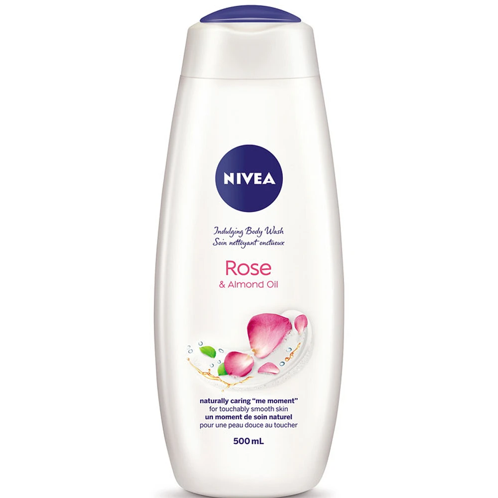 Nivea Body Wash - Rose & Almond - 500ml