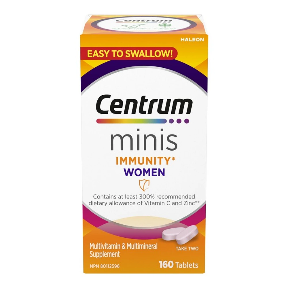 Centrum Minis Immunity Women Tablets - 160's