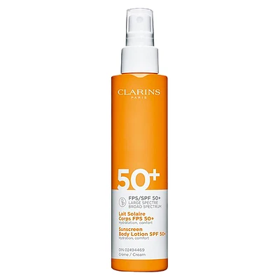 Clarins SPF 50+ Body Sunscreen - 150ml