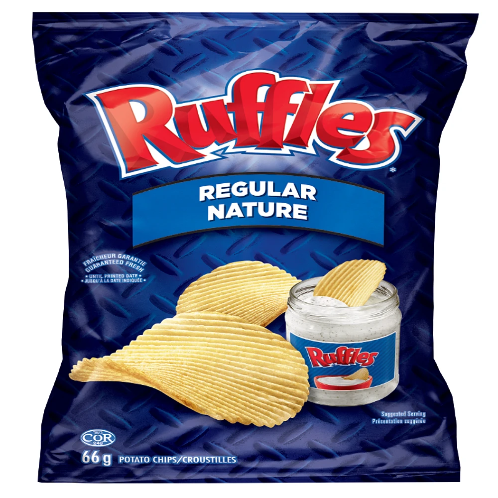 Ruffles Potato Chips - Regular - 66g