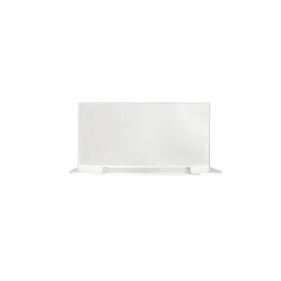 Hangman No-Stud Floating Wall Shelf - 15 cm - White