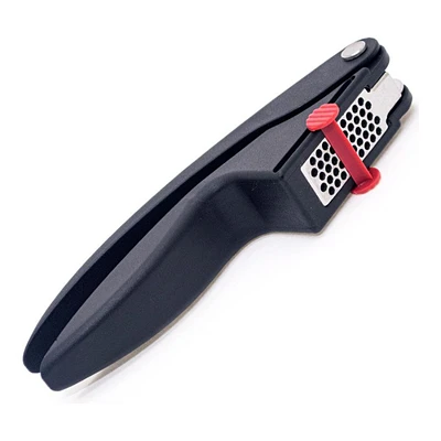 Starfrit Garlic Press - Integrated Scraper - Black