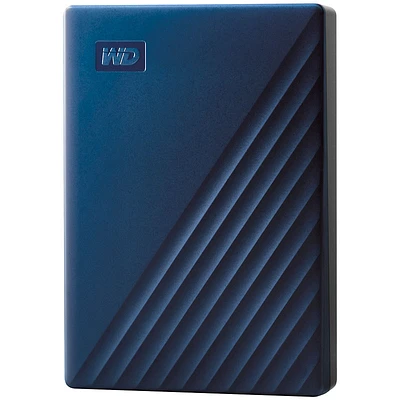 WD 5TB My Passport for Mac USB 3.2 Gen 1 Portable Storage - Blue - WDBA2F0050BBL-WESN