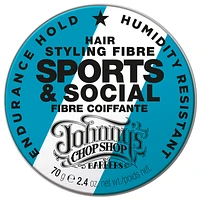 Johnny's Chop Shop Hair Styler Fibre Sports & Social - Endurance Hold - 70g