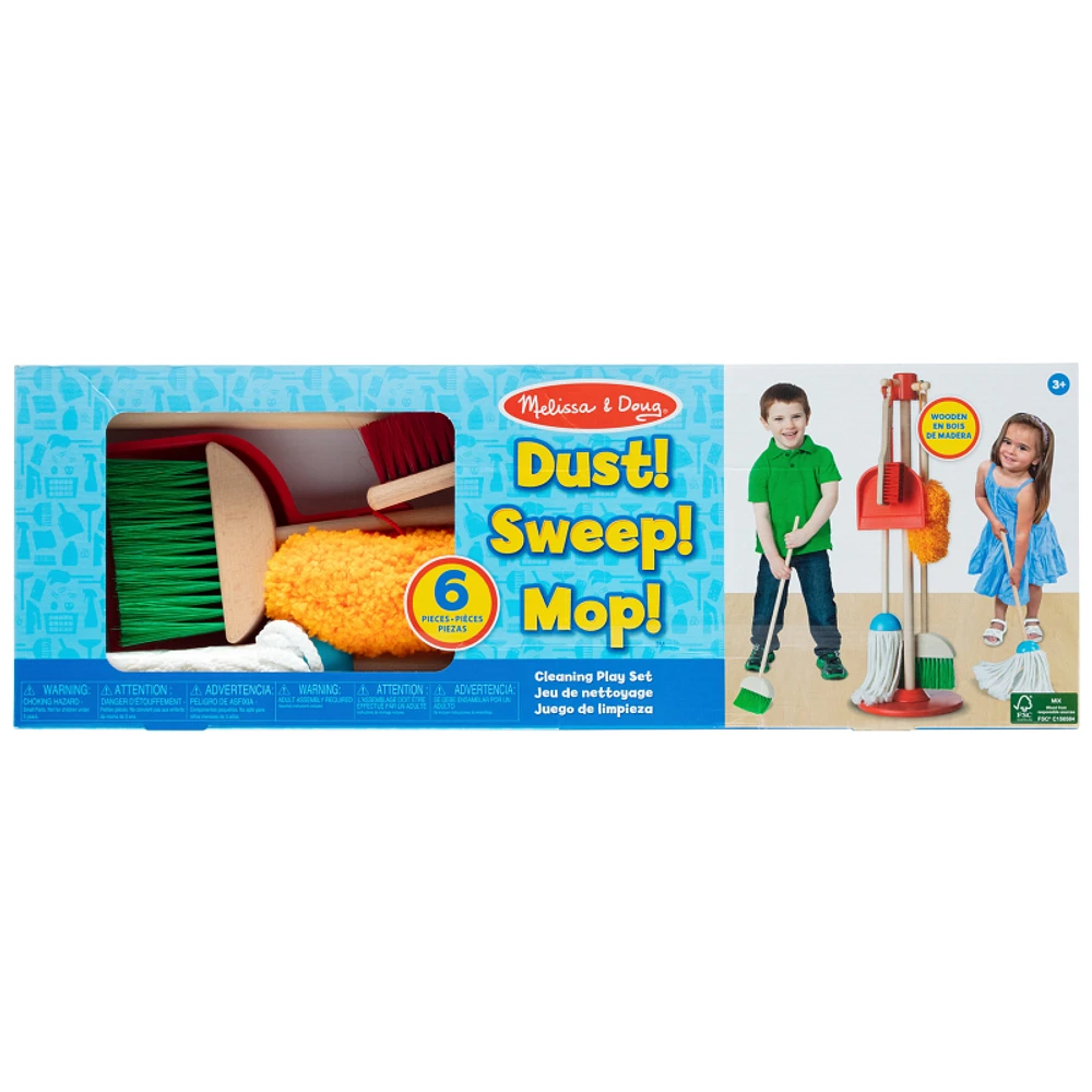 Melissa & Doug Dust! Sweep! Mop! Toys