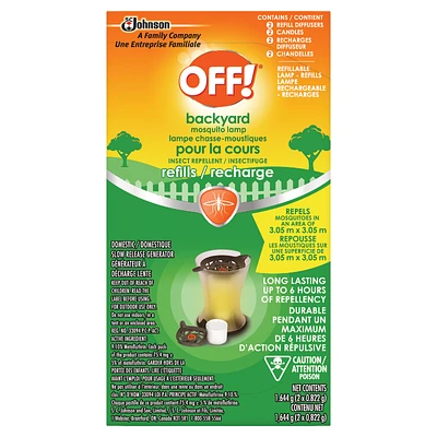 Off Mosquito Lamp Refills - 2pk