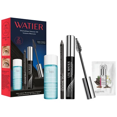 Lise Watier Dramatique Intense 3D Volume Mascara Set